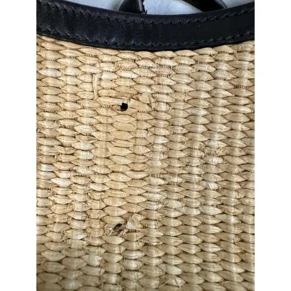 DeMellier Beige and Black Tokyo Handbag As-is Condition - Picture 8 of 15